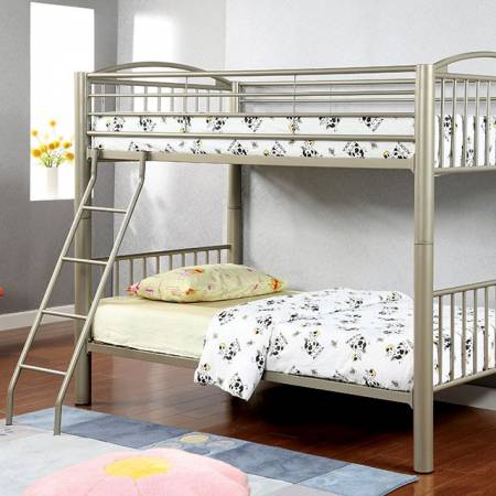 Lovia Twin/Full Bunk Bed CM-BK1037TF